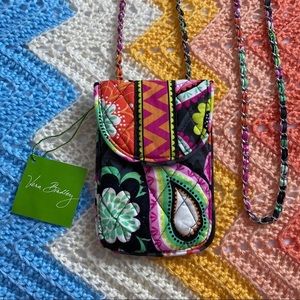 vera bradley crossbody phone pouch